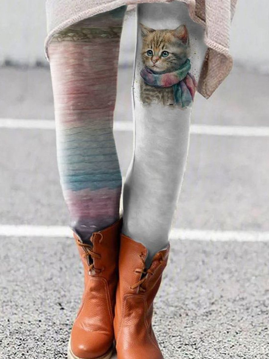 Fashion Printed Casual Leggings