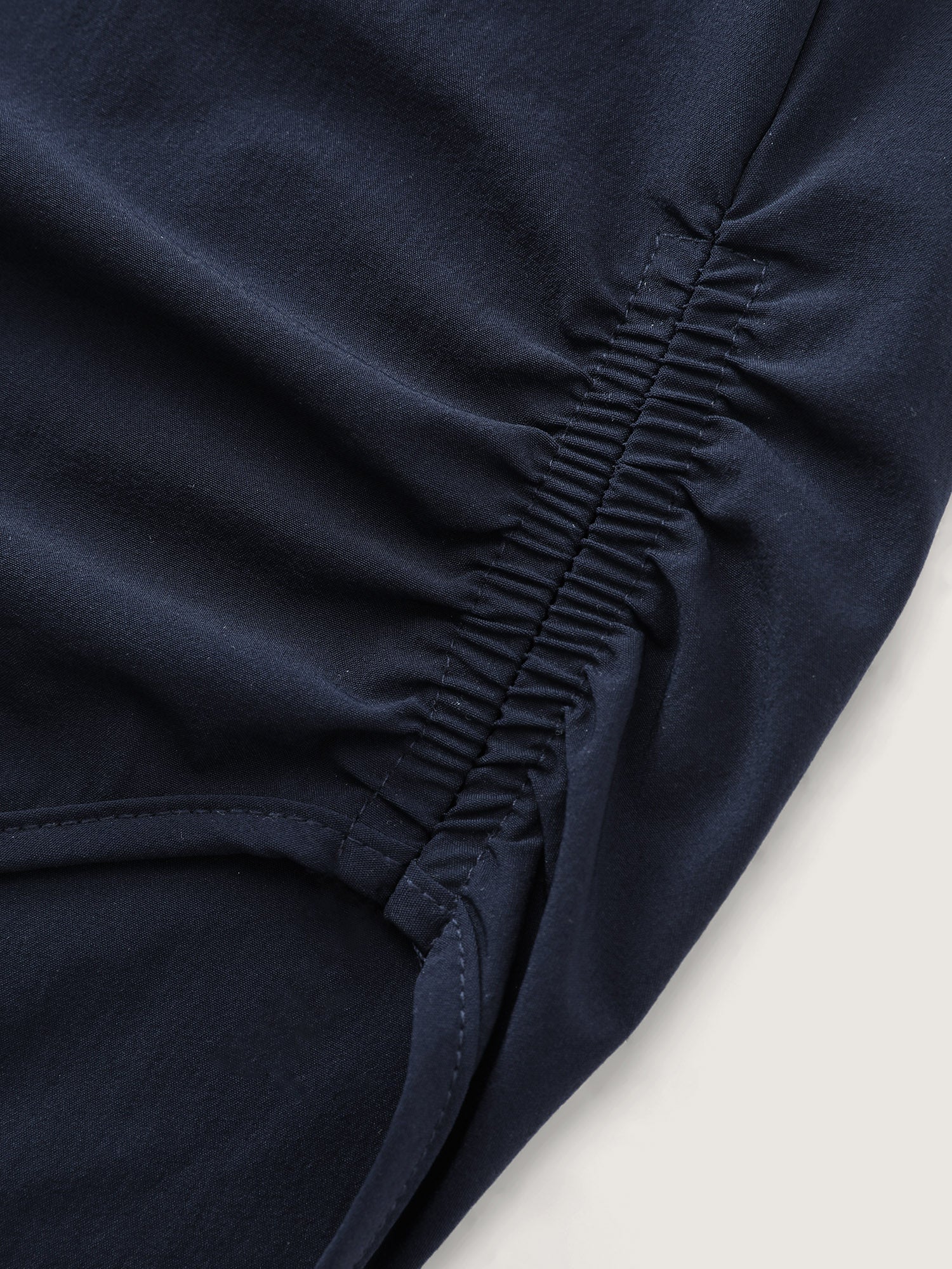 Breathable Wide Waistband Ruched Shorts